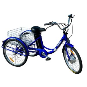 Трехколесный электровелосипед SmartBalance Fermer (синий)