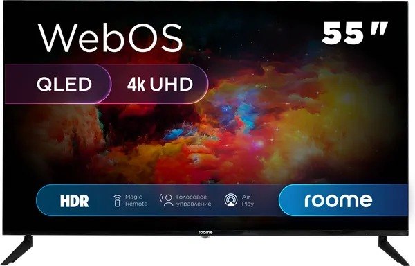 Телевизор Roome 55" 55VU424QW