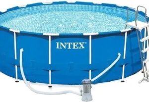 Каркасный бассейн Intex Metal Frame / 28242NP (457x122)
